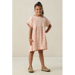 Sissy-Boy - A-lijn Jurk - Oranje - Geruit