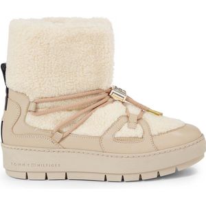 Tommy Hilfiger Laarzen Beige Polyester maat 38 snow boots beige