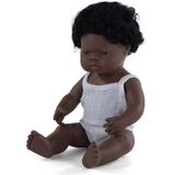 Miniland Babypop Afrikaanse Jongen 38 cm