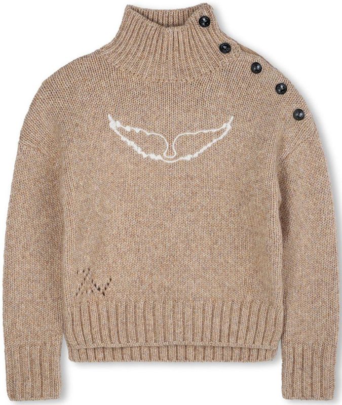 Zadig & Voltaire - X60514 - Sweatshirt - Bruin - 6 Years