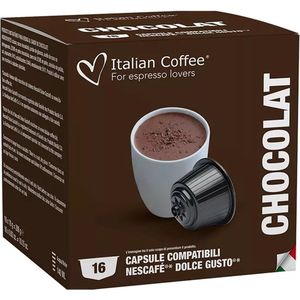 Italian Coffee - Chocolade - 16x stuks - Dolce Gusto compatibel