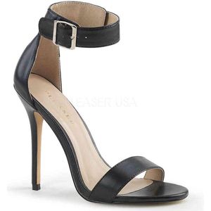 Pleaser - AMUSE-10 Sandaal met enkelband - US 14 - 45 Shoes - Zwart