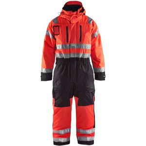 Blaklader Winteroverall High Vis 6763-1977 - High Vis Rood/Zwart - C48