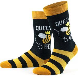 GoWith-4 paar-katoen sokken-grappige cadeaus-grappige sokken-dames en heren-39-42