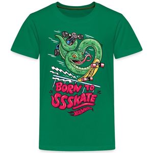 Hot Wheels Slang Born To Ssskate Premium T-Shirt Tiener