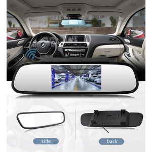 Cartronix - CTX-890 - Achteruitrijcamera Spiegel - Binnenspiegel Voor Auto