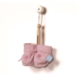 Snoozebaby Meisjes Sloffen - Pink Melange - Maat one size