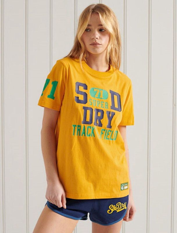 Superdry - Collegiate Athletic Union - T-shirt - Katoen