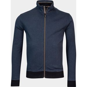 Baileys Vest Blauw Sweat Cardigan Zip 322290/60