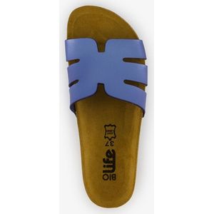 Bio Life dames slippers blauw - Maat 38