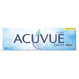 Acuvue - Oasys Max 1-Day Multifocal - Daglenzen - 90 Lenzen - Silicone Hydrogel Bifocale Sport