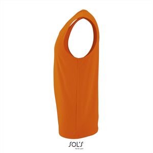 Neon Oranje unisex Tanktop Sol's Sporty T maat L