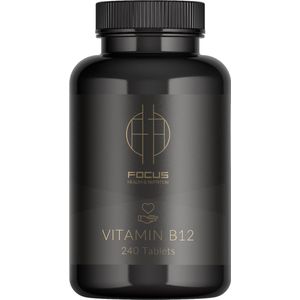 Focus Health & Nutrition Vitamine B12 / Vitamine B12 1000 mcg - sublingual - 240 tablets
