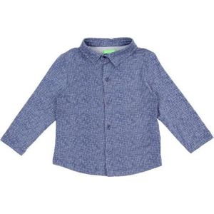 Lily Balou Kinderkleding Jongens Hemd Lucas Texture Blue - 140
