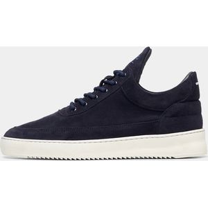 Filling Pieces Low Top Suede Organic Navy - Heren Sneakers - Maat 46