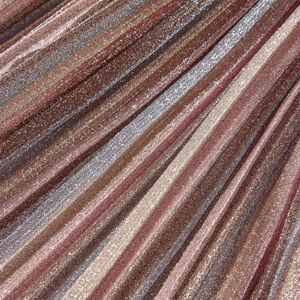 vidaXL-Kinderrokje-geplooid-met-glitters-140-bruin-en-roze