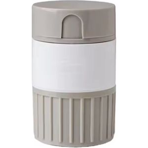 Pillenvergruizer - Wit en Grijs - Multifunctionele Pillensnijder en Tabletvergruizer