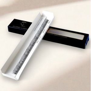 Ribbon Fast Lashes | Basic Volume | Stijl Aaliyah | Fast Lash Segment | 12 mm | DIY Wimperextensions | Nepwimpers | Wimperplukjes