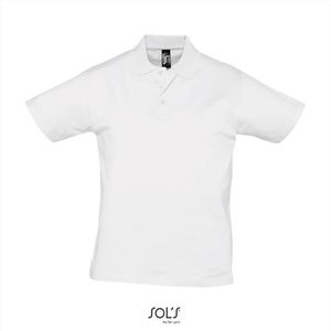 SOL'S Men´s Jersey Polo Shirt Prescott L538 - White - 3XL