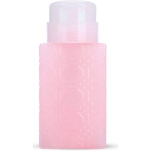 Nail Polish Pump Dispenser Bottles - Nail Polish Remover - Makeup Remover - Portable Refillable Liquid Bottle Container - Nail Art Tool Travel Kit - Square