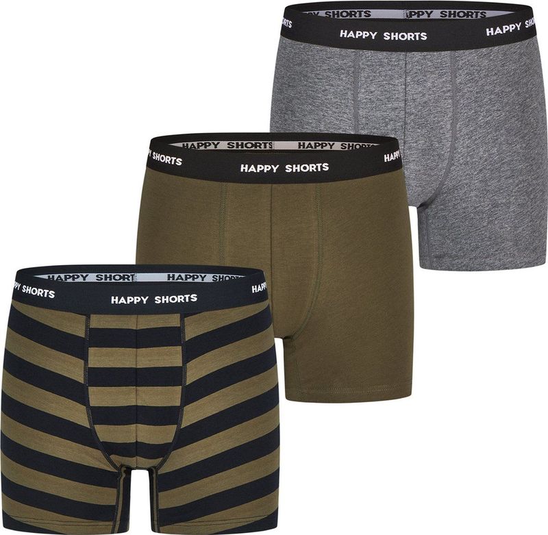 Happy Shorts - Retro Boxer - Multi-Pack - 3 Stuks
