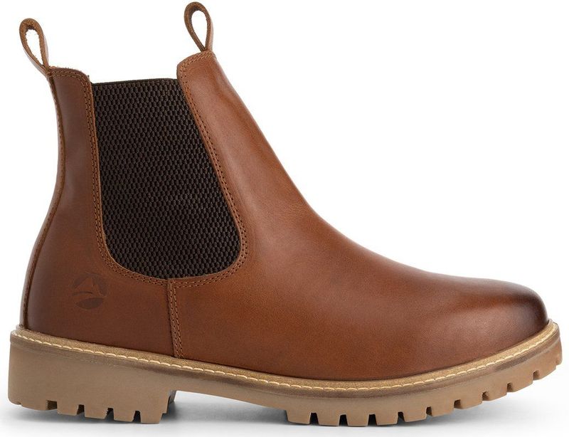 Travelin - Randaberg - Chelsea Boots - Cognac - Wolgevoerd