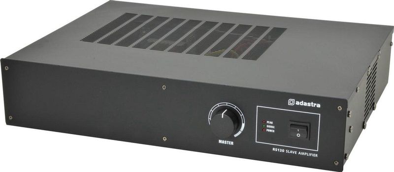 Adastra - RS120 - Versterker - 120 Watt - 100V - 2U Rack-Mountable