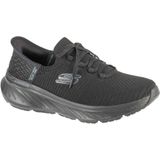 Skechers - Damessneakers - Zwart - Bovenmateriaal van Stretch Gebreid