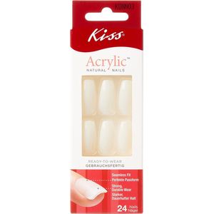 KISS Kunstnagels - Acrylnagels - Waterdicht - Vlekvrij - Geen droogtijd - Acrylic Natural Nails - Born With It
