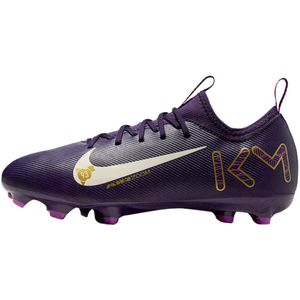 Nike - JR ZOOM VAPOR 16 ACAD KM FG/MG - Voetbalschoenen - Paars - Synthetisch Materiaal