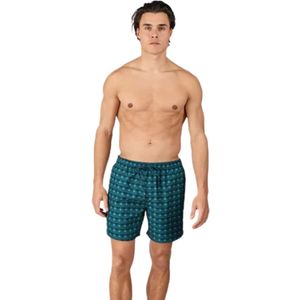 Brunotti Cester-Print Zwemshort Heren Groen dessin XL