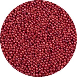 BrandNewCake® Chocolade Crispy Pearls - Rood 190g - Crispy Parels - Taartdecoratie en Taartversiering