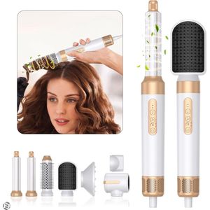 Equivera Multistyler - Airstyler - Krultang 5 in 1 - Fohnborstel - Stijltang