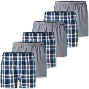 Schiesser Heren boxershort 6 pack Web