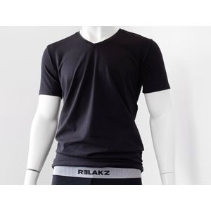 RELAKZ | LENZING MODAL | T-shirt Deep V-neck (2-pack)