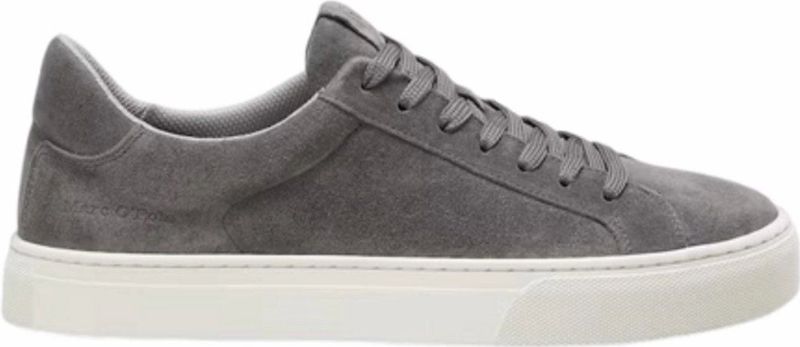 Marc O'Polo - Agar 1B - Sneakers - Licht Grafiet - Rundsleer