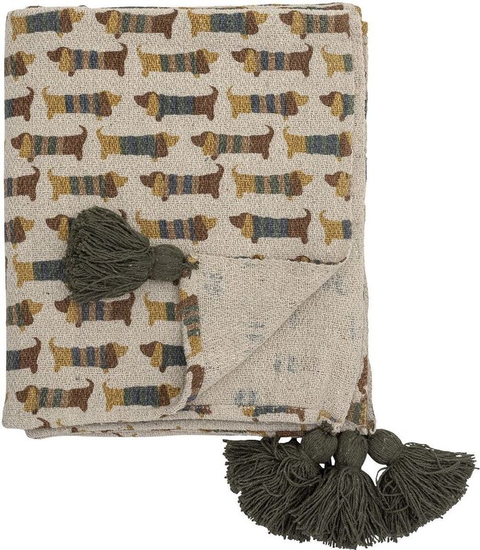 Deken - Grijs - Katoen