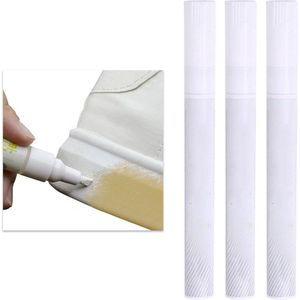 Schoenreparatiestiften voor het bleken en reinigen van witte schoenen - schoenaccessoires en schoenreparatiegereedschap (wit) - maat S/M .