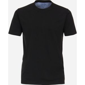 Redmond regular fit T-shirt - korte mouw O-hals - zwart - Maat: 6XL