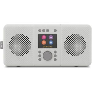 Alles-in-één Stereo-internetradio met DAB, Bluetooth 5.0 en TFT-scherm - Steengrijs