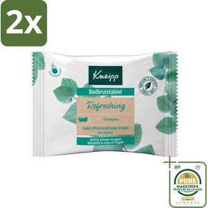 Kneipp - Badbruistablet - Mint Eucalyptus - Voordeelverpakking - 2 stuks - Munt - Welness