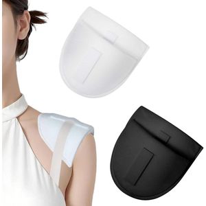 2 Pairs Padded Shoulder Pads - Reusable Shoulder Pads - Removable Shoulder Straps voor Sewing Clothes - Sponge - Shoulder Pads voor Vrouwen - Blazer Dresses - T-Shirts