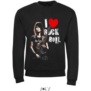 SweatShirt 2-146 I Love Rock&Roll
