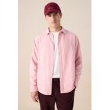 Sissy-Boy - Overhemd - Roze - Lange Mouwen - Katoen