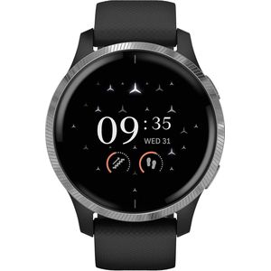 Garmin Venu 2s x Mercedes Benz- Smartwatch voor heren met Stappenteller - 10 dagen batterij - 40 mm - AMOLED Scherm - Zwart/Grijs