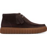 CLARKS - Torhill - Veterschoen - Bruin - Leer en Suède