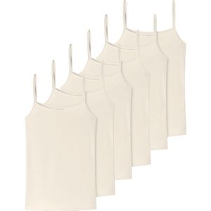 uncover by Schiesser Dames spaghettitop 6 pack Basic