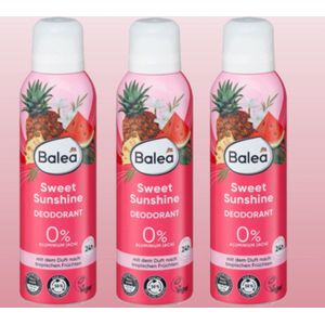 Balea Deodorant Sweet Sunshine | 3x 200ml