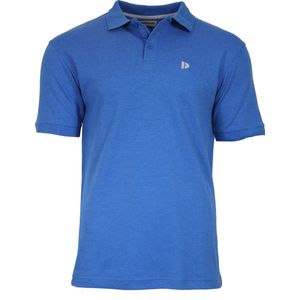 Donnay Polo - Sportpolo - Heren - Maat S - Royal Blue Marl