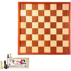 Semi Pro schaakbord inclusief schaakstukken